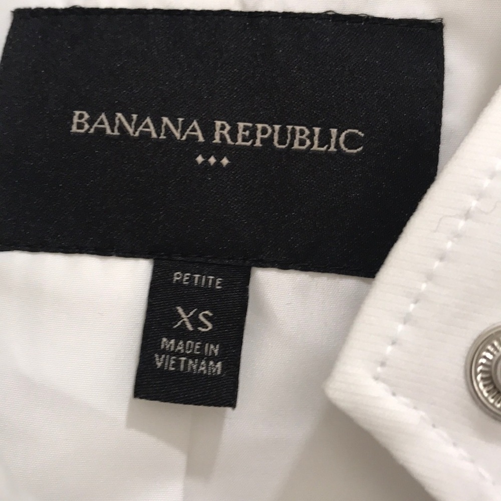 Banana Republic white jacket xs - Picture 2 of 3